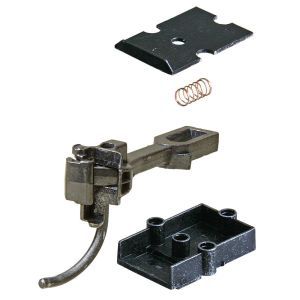 Kadee O 1746 "SBE" Bottom Shelf Long Centerset Metal Couplers w/Plastic Gearboxes