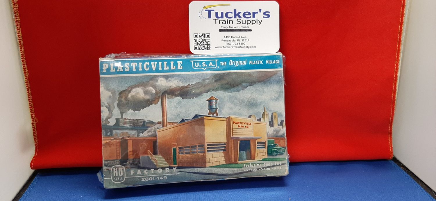Used HO Bachmann 2801-149 Plasticville Factory Kit