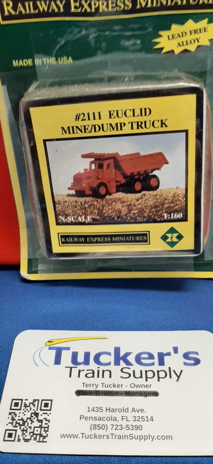 Pre-Owned N Railway Express Miniatures Mine/Dump Truck Kit #2111