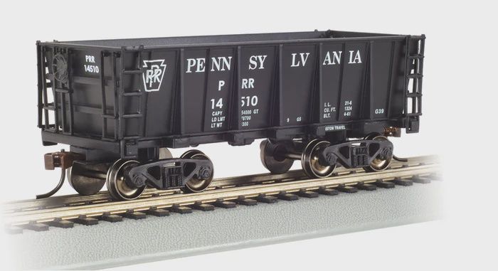 Bachmann HO 18614 PRR Ore Car (Black)