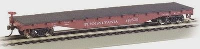 Bachmann HO 17314 52' PRR Flatcar Pennsylvania Road #469530