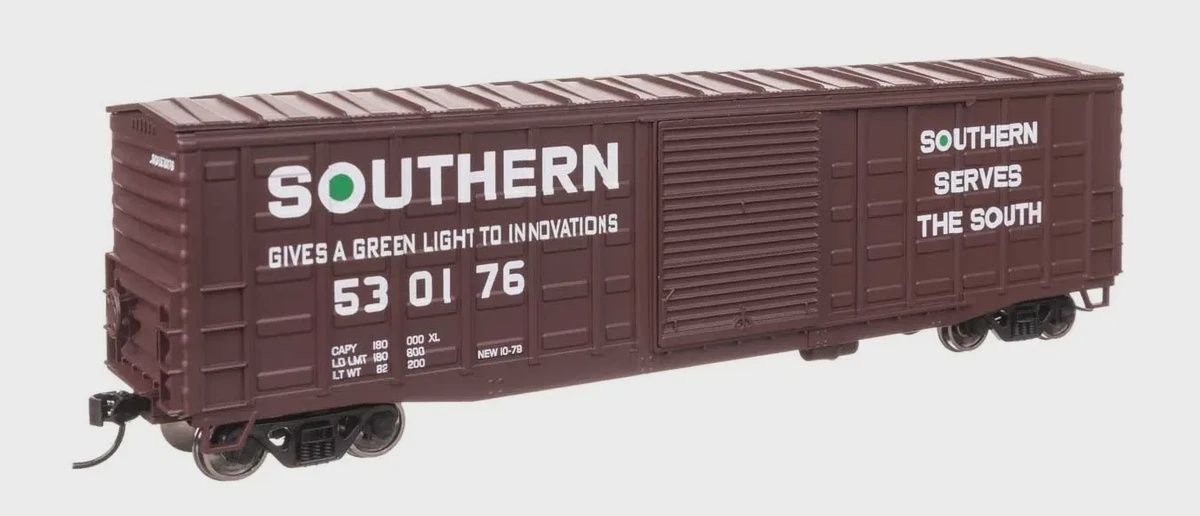 Walthers HO 910-46724 50' Waffle Side Boxcar "Southern" Road #53100