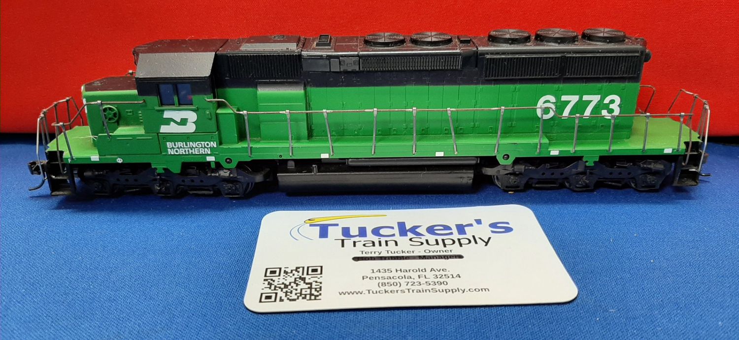 Used HO Athearn Burlington Northern Locomotive Road #6773