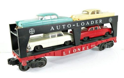 Used O Lionel #6414 Automobile Car Carrier