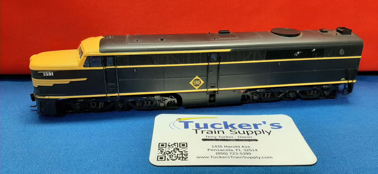 Used HO Life-Like Proto 2000 Series "Erie" #853 Locomotive