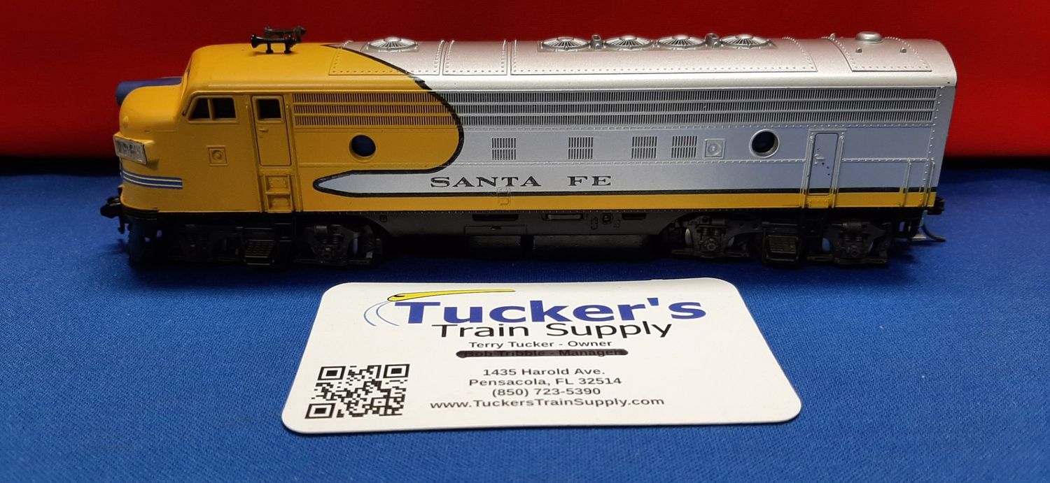 Used HO Atlas Santa Fe Locomotive No Number