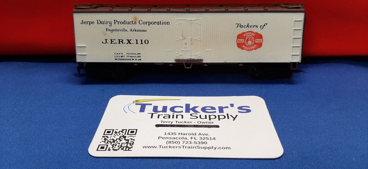 Used HO "Jerpe Dairy Products Corp." Freight Car #110