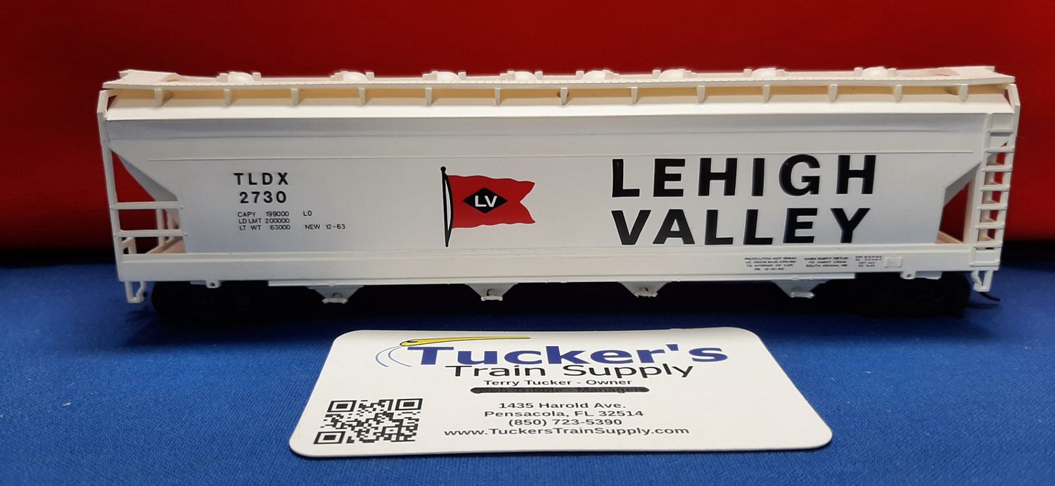 Used HO Bachmann "Lehigh Valley"  4-Bay Hopper #2730