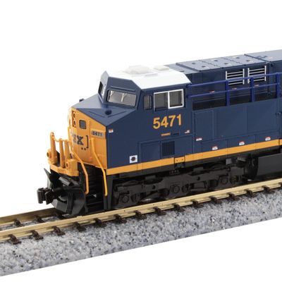 Kato N 176-8964 ES40DC CSX (Boxcar Logo) #5471 DC