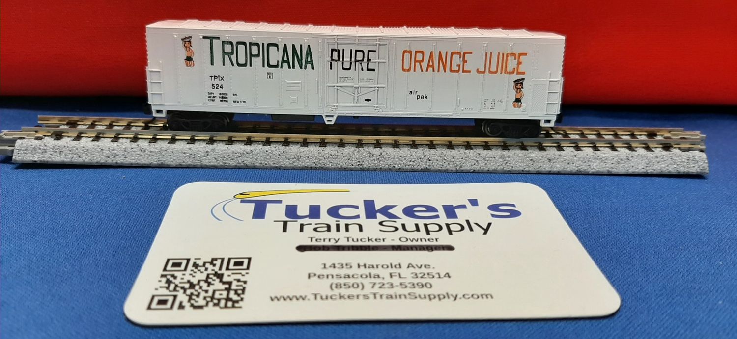 Con-Cor N 57' Reefer Tropicana Scheme #1 Road #TPIX 524
