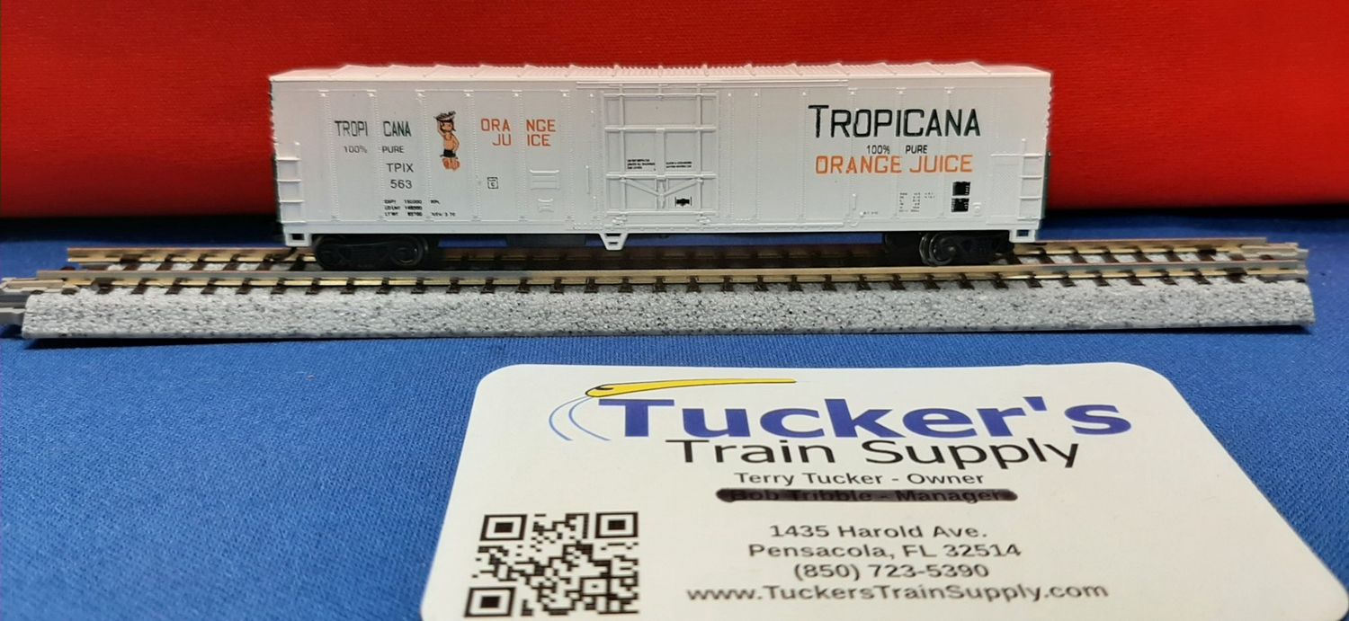 Con-Cor N 57' Reefer Tropicana Scheme #2 Road #TPIX 563