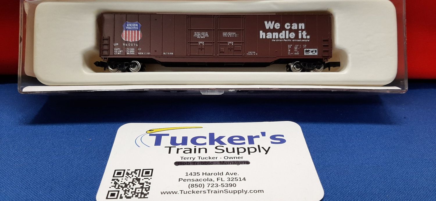 Con-Cor N 60' Boxcar Scheme #2 UP Road #UP 960076