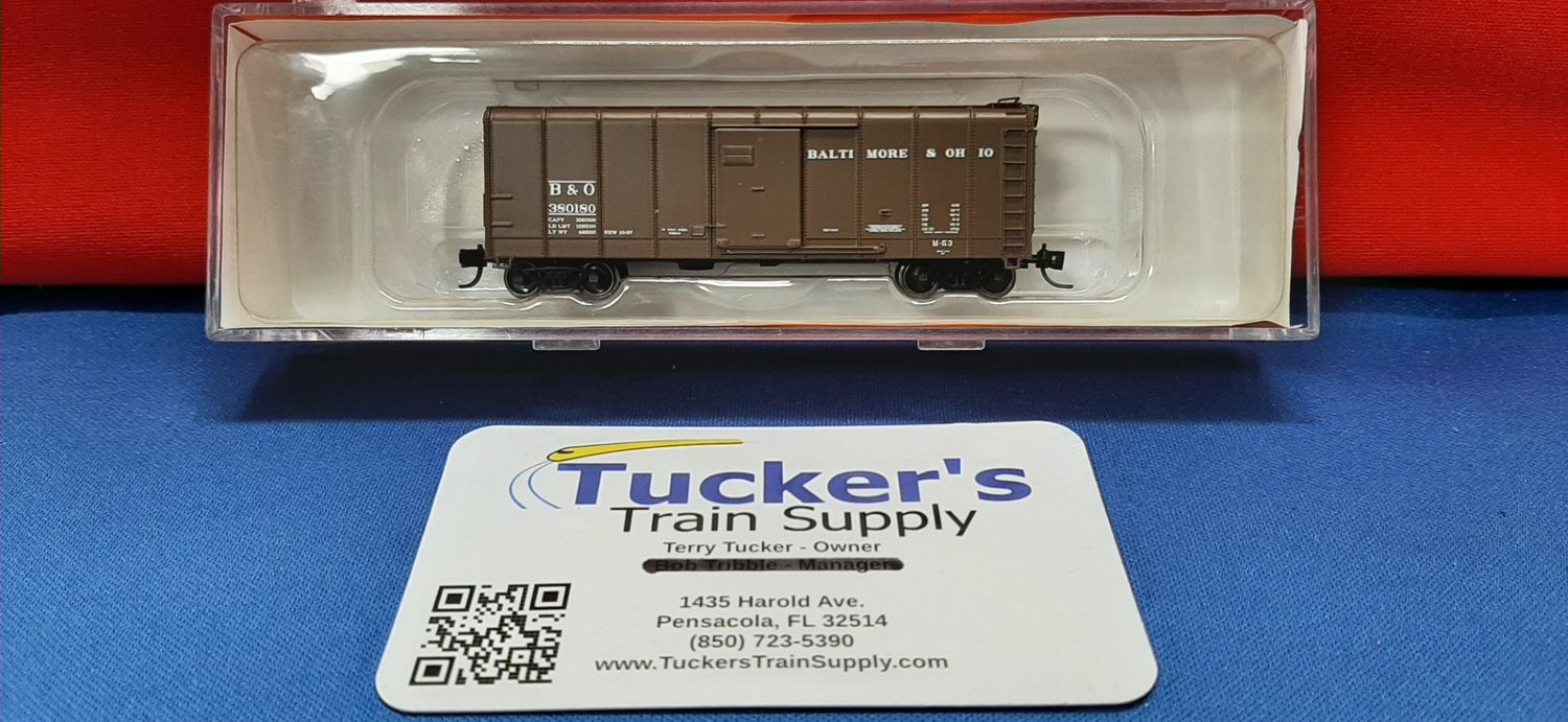 Fox Valley N 90301 Wagon Top Flat Door B&amp;O Original Scheme Road #380180
