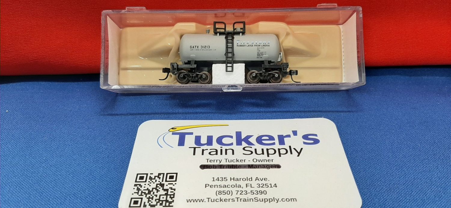 Atlas N 32383 Beer Can Tank Car Firestone Road # 31213