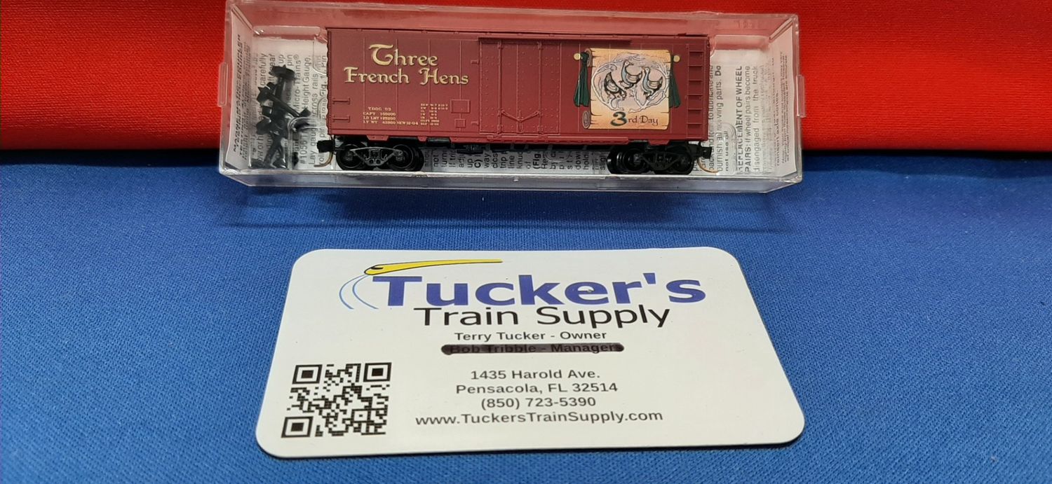 Micro-Trains N 21503 Twelve Days of Christmas (Three French Hens)