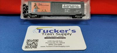 Micro-Trains 03200401 50' Standard Boxcar "Smokey Bear Forest Fire Prevention Car #1 Road #SBX1953A