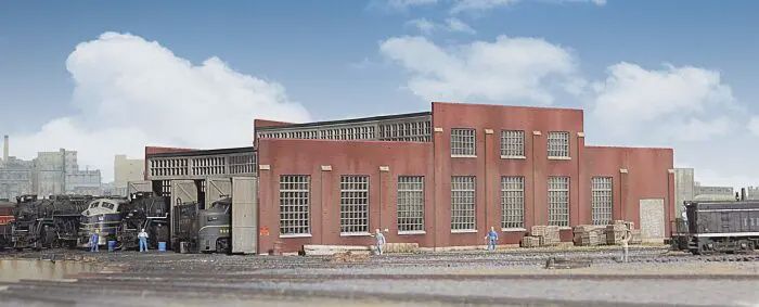 Walthers N 933-3260 3-Stall Modern Roundhouse