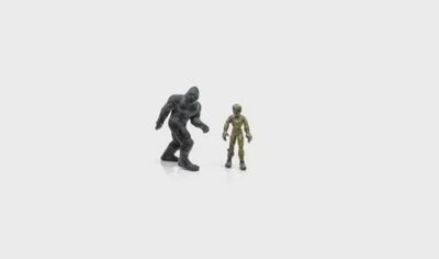 Woodland Scenics 2863 O Monster Figures (2-Pack)
