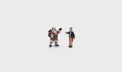 Woodland Scenics 2864 O Holiday Figures (2-Pack)
