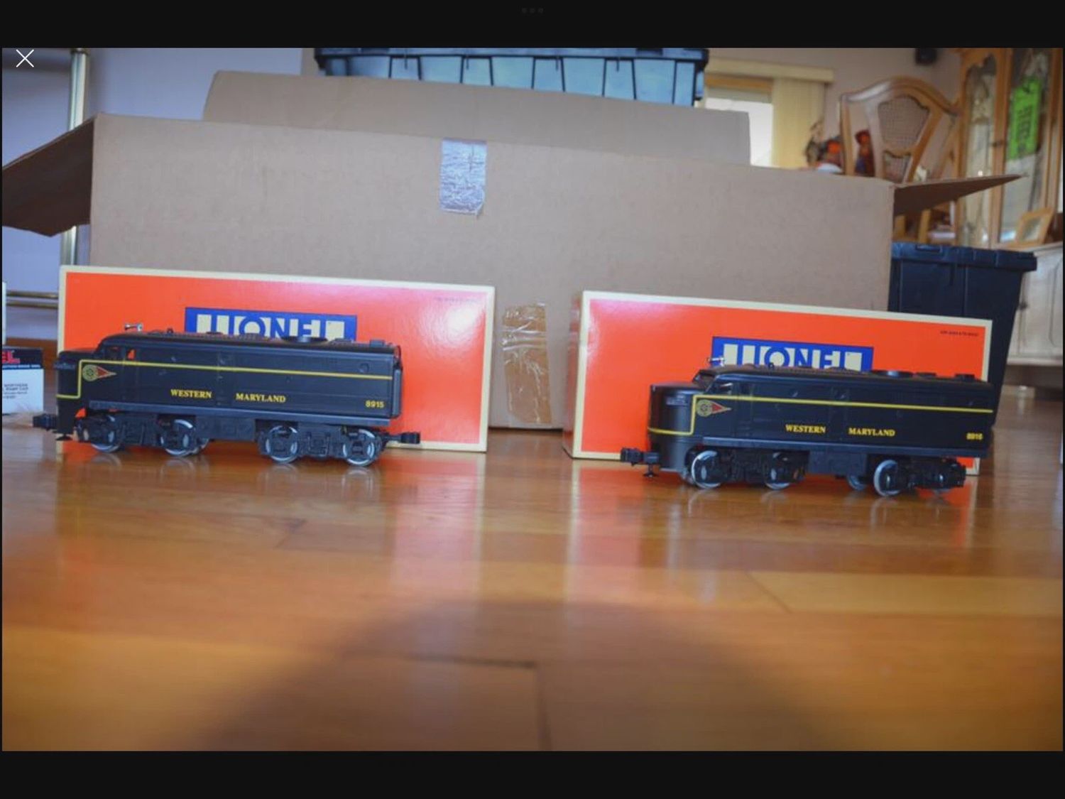 Used O Lionel 6-18915 &amp; 6-18916 WM A&amp;B Alco