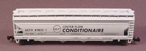 Used N Bachmann 55' Covered Hopper ACF Centerflow Conditionaire Road #ACFX47622