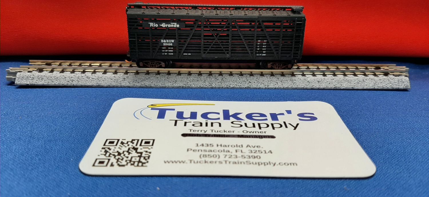 Used N Atlas 40' Cattle Car Rio Grande Road #D&amp;RGW 39498