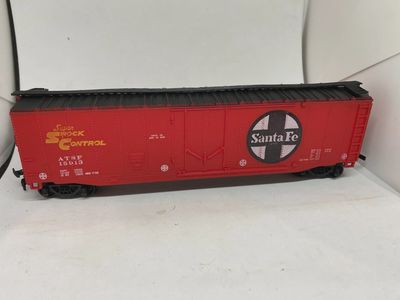 Used N Bachmann 50' Boxcar Santa Fe Road #ATSF 15913