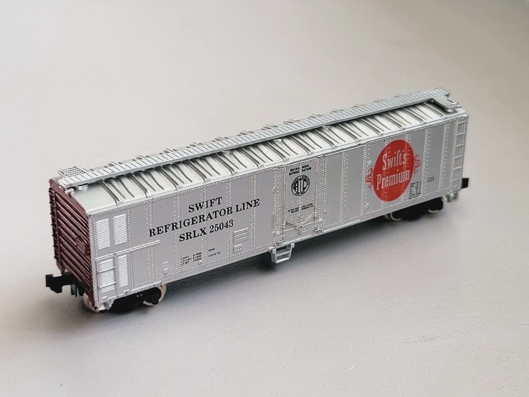 Used N Atlas 53' Refrigerated Boxcar Swifts Premium Road #SRLX25043