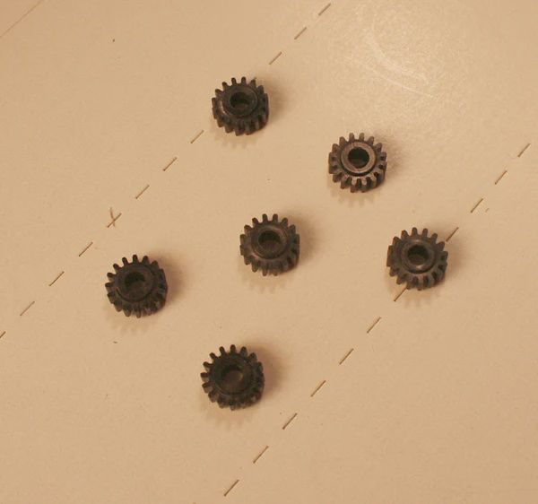 A-Line HO ATH 41020 Idler Gear 16 Tooth RTR pkg 6