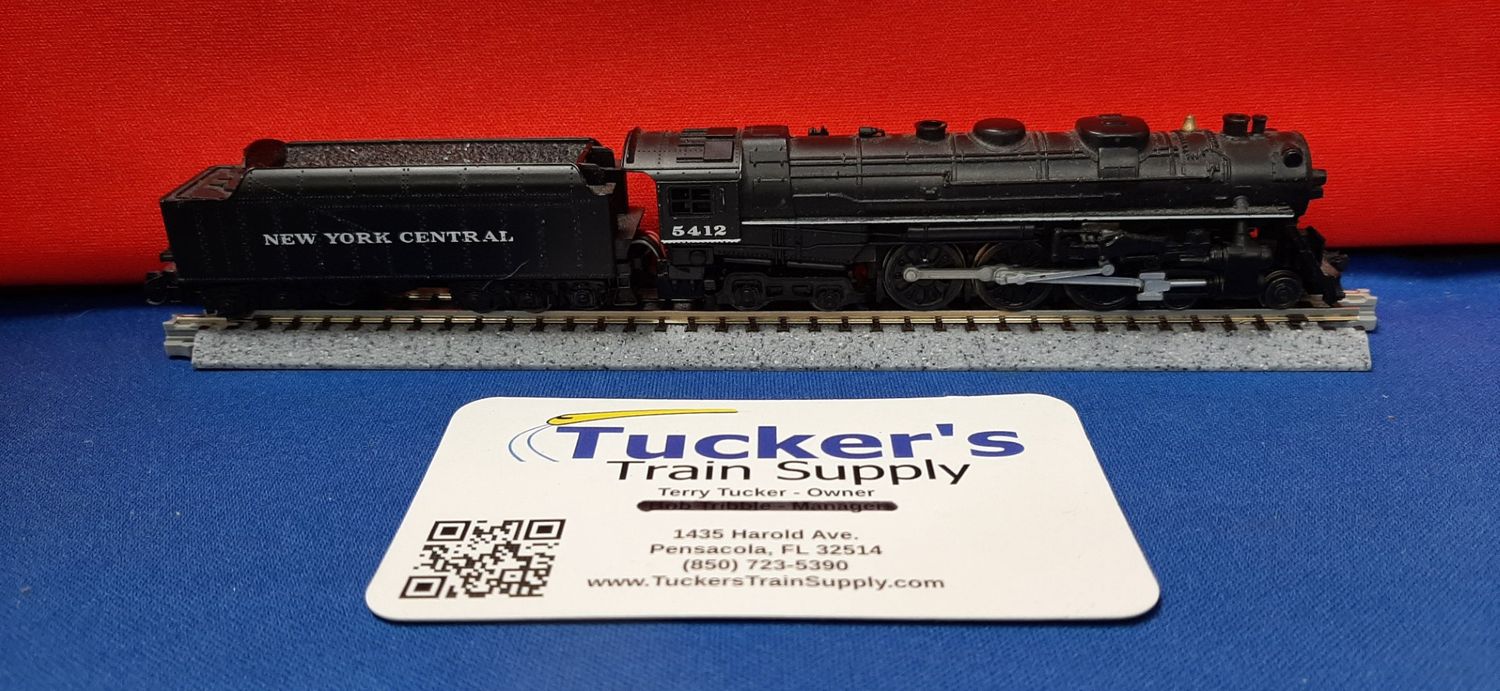 Used N Bachmann NYC 4-6-4 Steam Locomotive Road #5412 (Not in Box)
