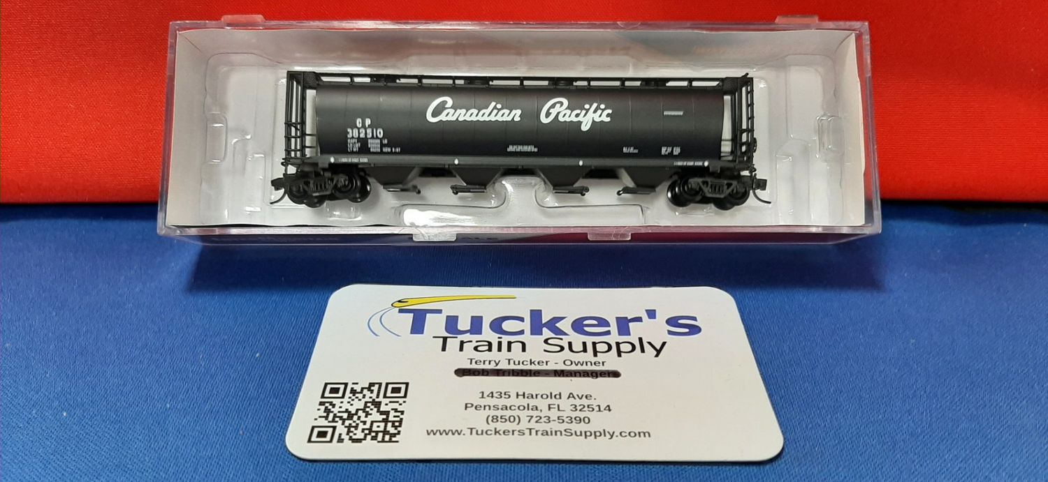 Used N 65212-25 Intermountain Cylindrical Hopper Canadian Pacific (Script) Car #382510
