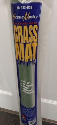 SceneMaster Grass Mat - Roll 30" x 99" Velour-Soft
