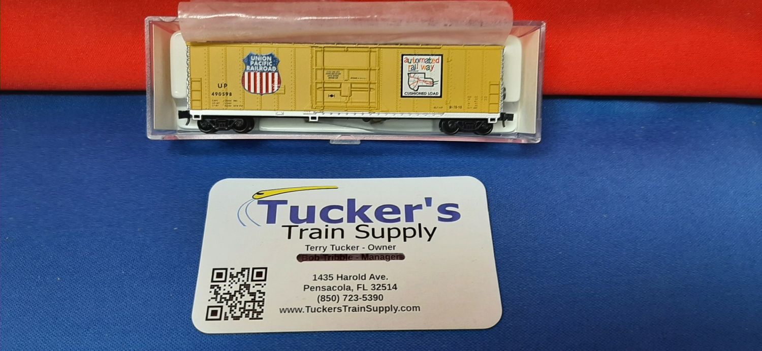 Used N Atlas Union pacific Refrigergated Box Car #490598