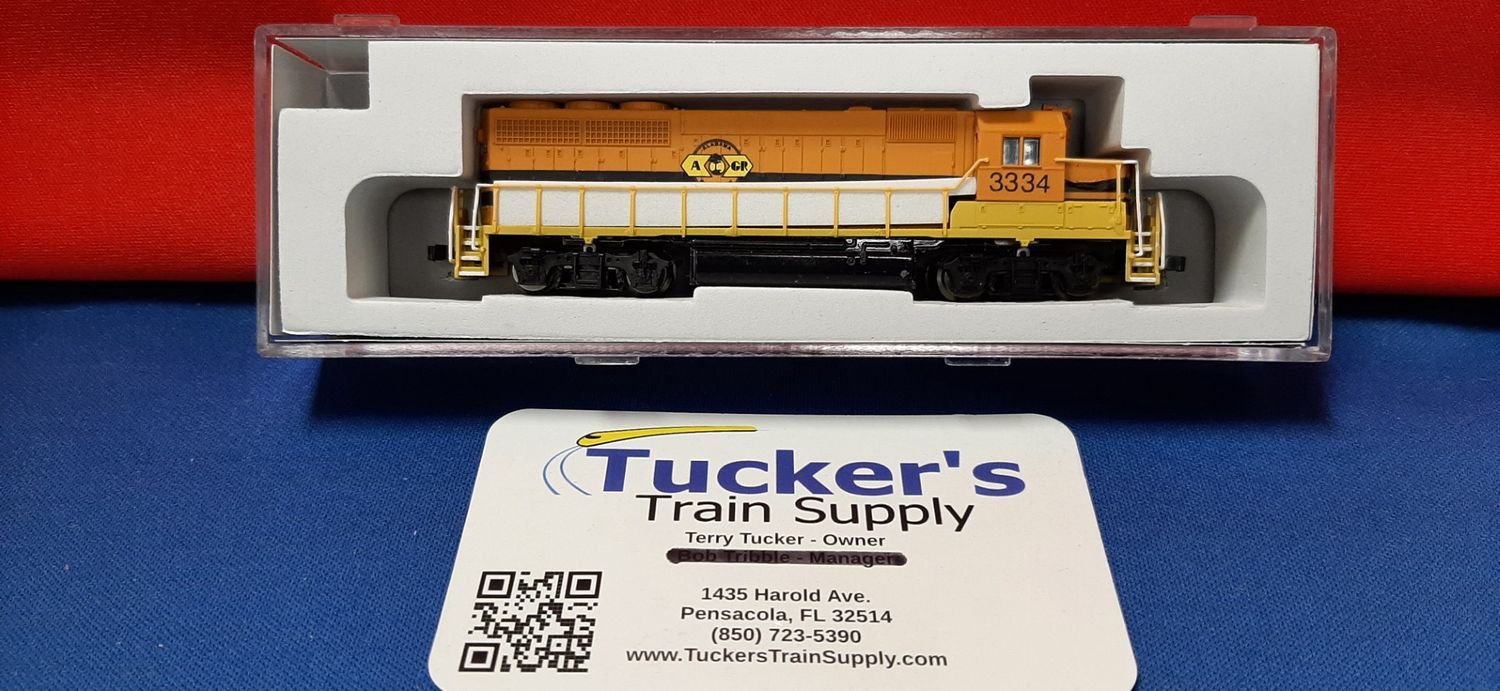 Used N Atlas 48500-3334 AGR GP40 Road #3334 DCC