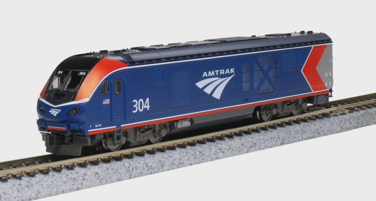 Used N Kato (DC) 176-6053 ALC-42 Charger Amtrak VI #304
