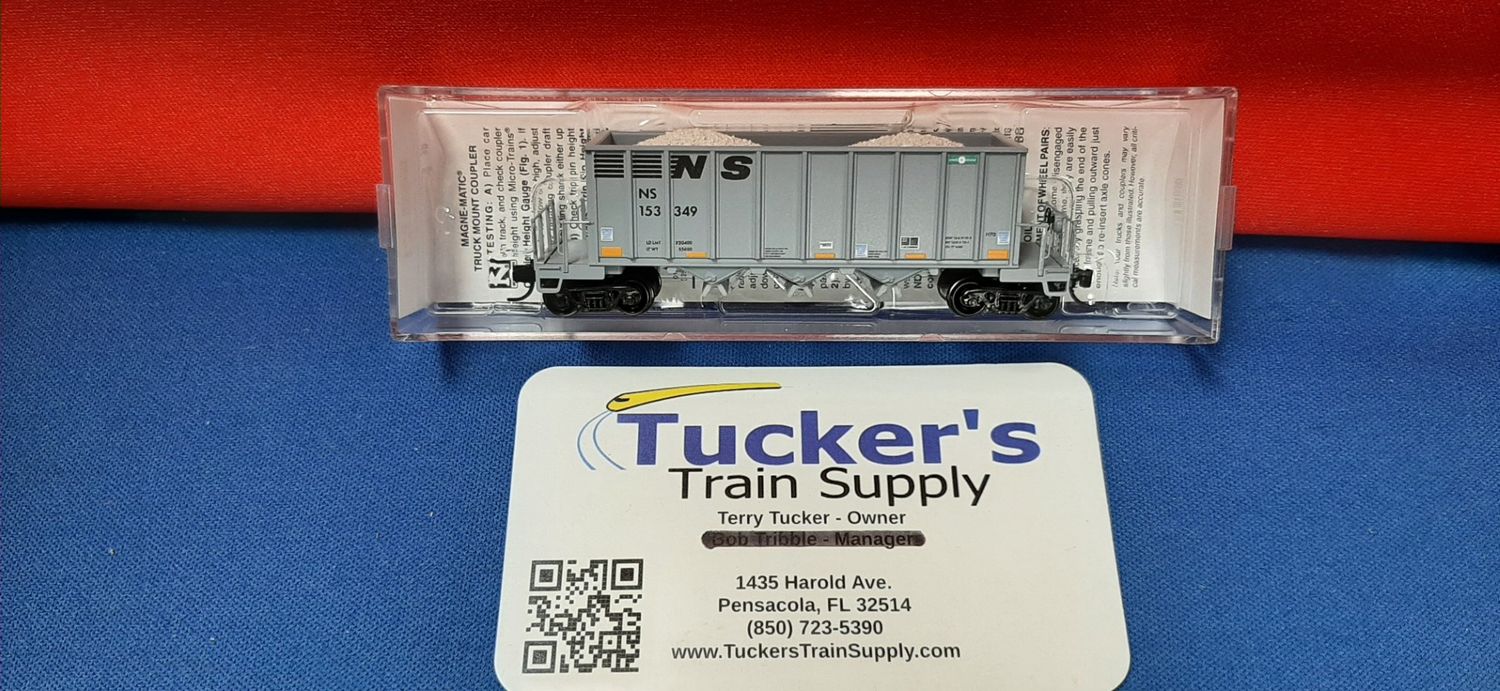 Micro-Trains N 12500151 NS 43' Rapid Discharge Hopper Car # NS 153349