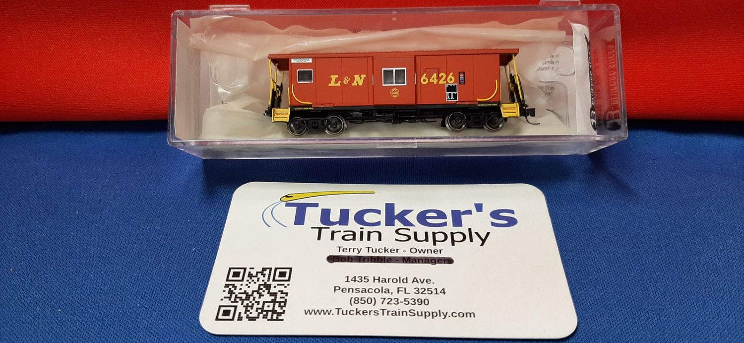 Bluford Shops N 44030 L&amp;N International Phase 4 Bay Window Caboose #6426