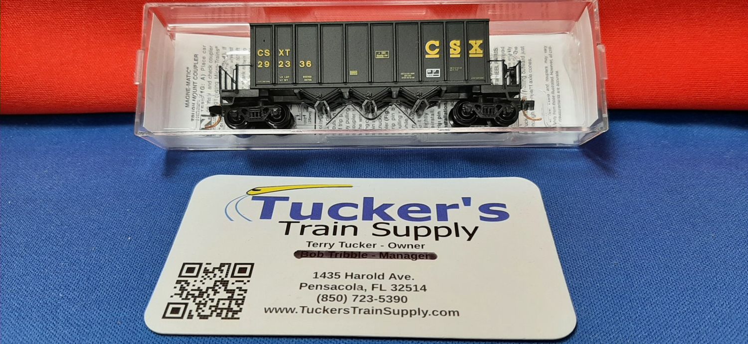 Micro-Trains N 12500070 3-Bay  Ortner Rapid Discharge Hopper CSX Transportation Car #292336