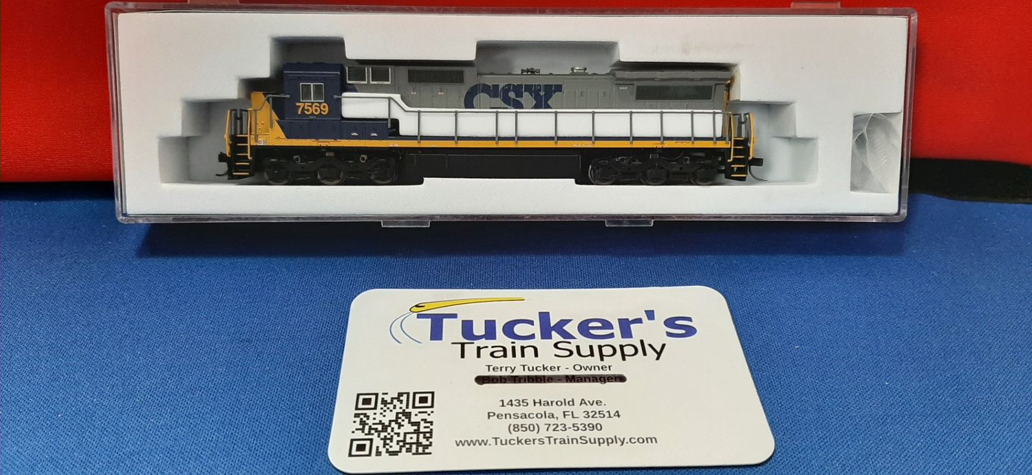 Atlas N 40005652 Dash 8-40C CSX (YN2) Road #7569