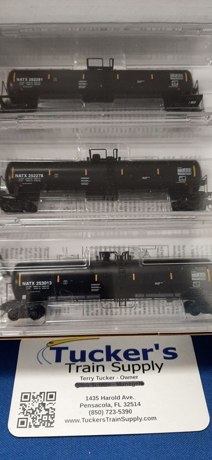 Micro-Trains N 98300222 GE Rail Services NATX 3-Pack #'s 253013, 252278, 252281