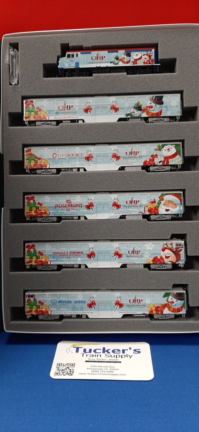 Used N Kato 106-2016 Operation North Pole 2016 6 Unit Set
