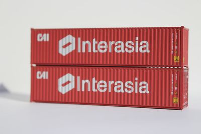 JTC 405007 N CAI Interasia Brown Lease Scheme 40' High Cube Container