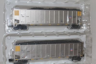 Used O Lionel 2243090 UP Rotary Gondola 2-Pack