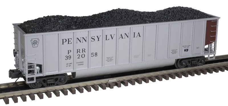 Used O Atlas 3001385-2 (3 Rail) Pennsylvania Coalporter