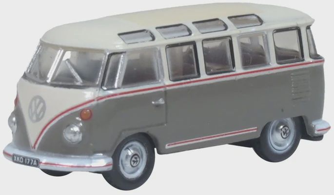 Oxford N OXDNVWS009 VW Samba Bus (Grey/White)