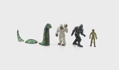 Woodland HO WOO2867 Monster Figures (4-Pack)