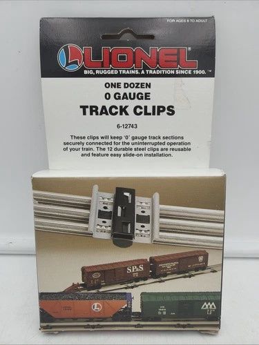 Lionel O 12743 Track Clips for Old Style (12 Pack)