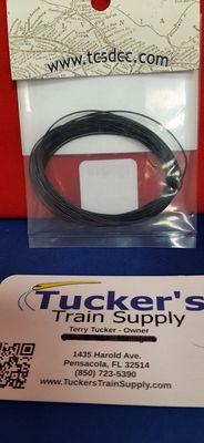 TCS 1216 10' 30AGW Decoder Wire (Black)