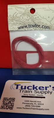 TCS 1197 10' 30AGW Wire (Red)