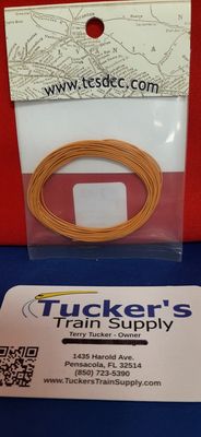 TCS 1198 10' 30AGW Decoder Wire (Orange)